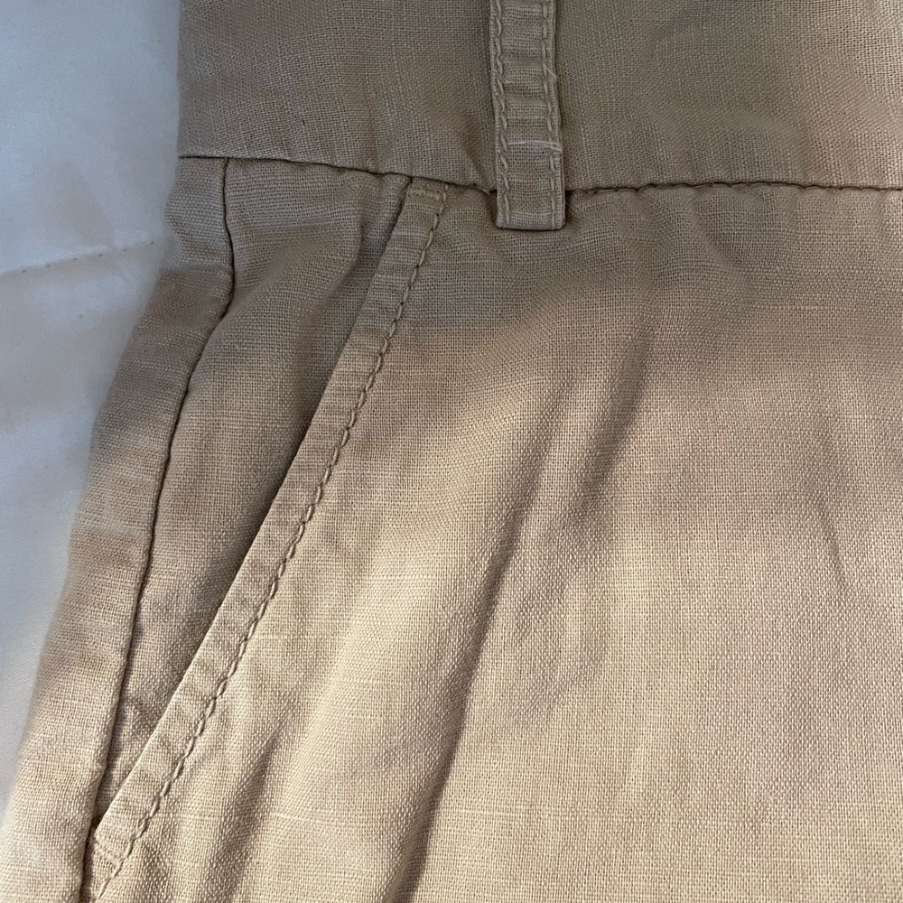 Express size 4 tan linen/cotton shorts - Picture 4 of 7